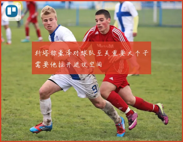 科塔称豪泽对球队至关重要大个子需要他拉开进攻空间